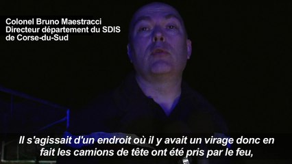 Corse: cinq pompiers blessés dans un feu de maquis