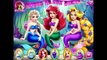 Disney Princess Elsa & Rapunzel as Mermaids at Ariels Birthday Party - Dress Up Game for