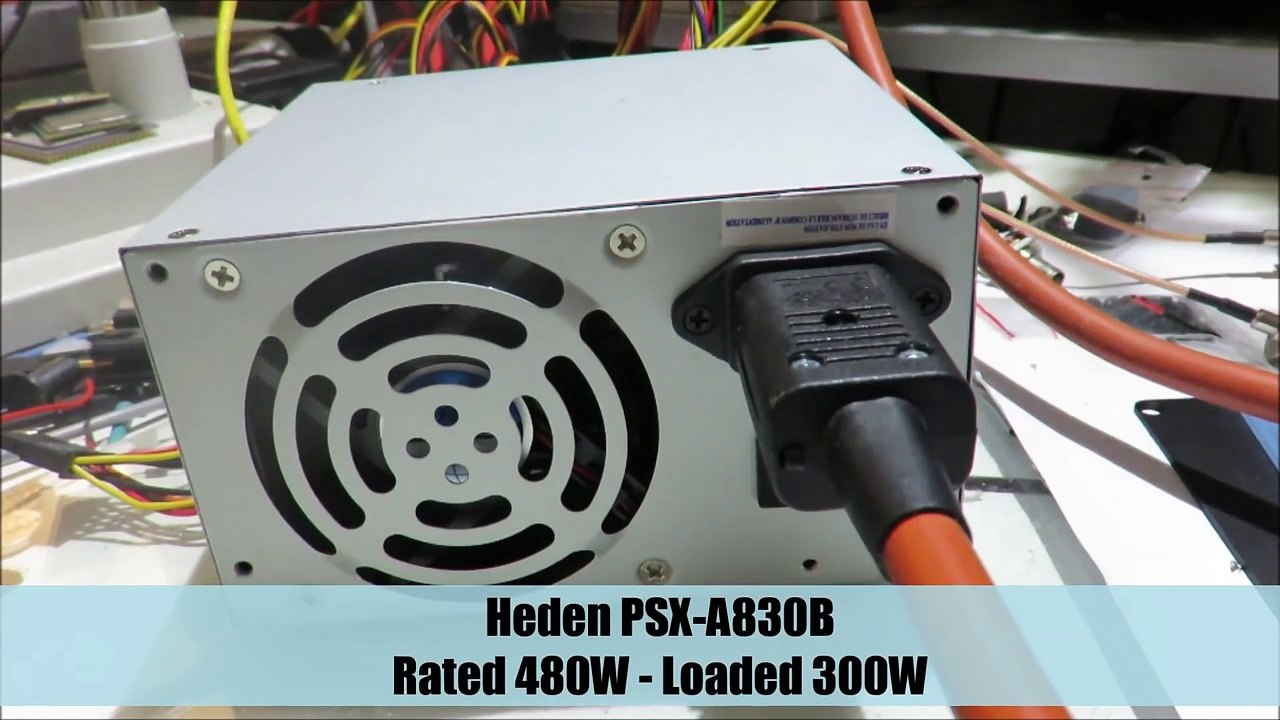 Low-cost ATX Power Supply Fail - Crash Test