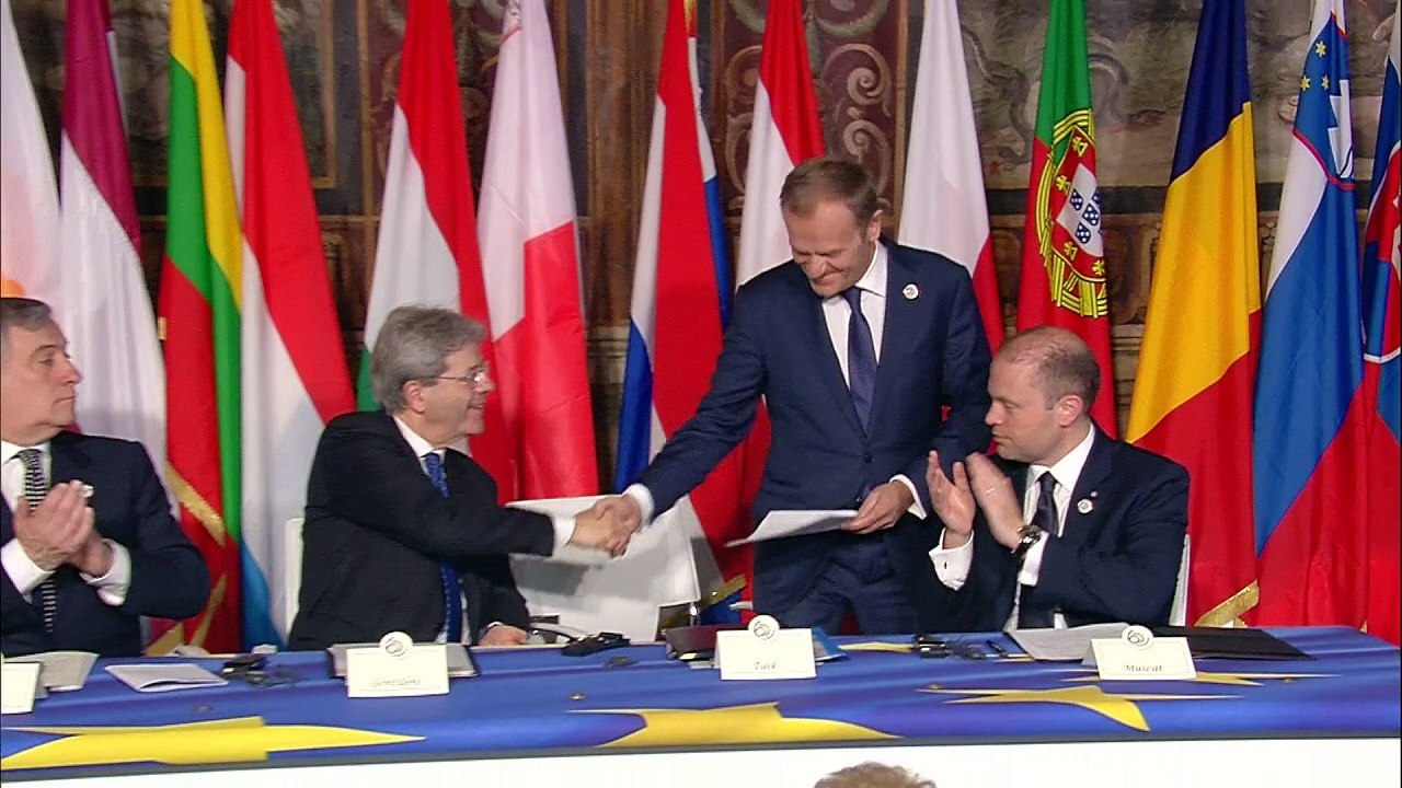 Sommet de Rome: l'UE à 60 ans renouvelle ses voeux