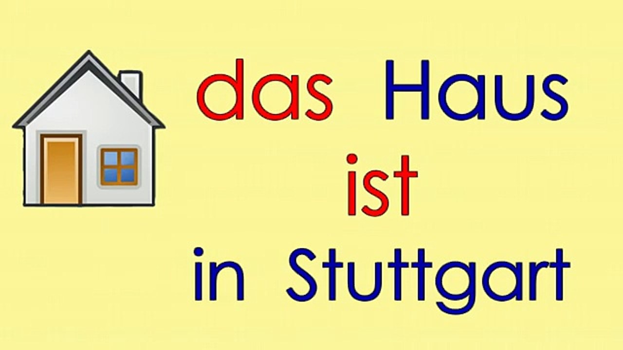 Deutsch lernen Grammatik ich bin du bist