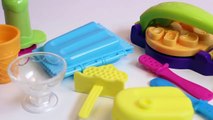 Play Doh Ice Cream Playdough Popsicles Play-Doh Scoops n Treats Hasbro Toys Playset