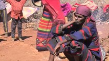 أوضاع النازحين الفارين من الجفاف جنوب غرب الصومال