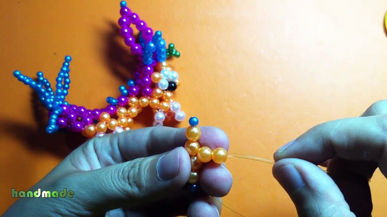 Kết hạt cườm 12 con giáp - Con rồng - the dragon(4/4)