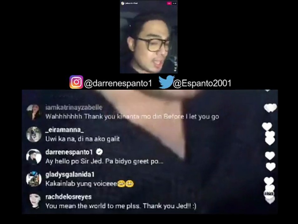 IG Live - 3-25-2017 Jed - Comments from Darren & DNs