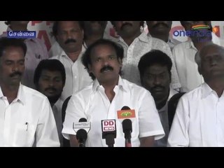 Poovai Jagan Moorthy to Support AIADMK | பூவை ஜெகன் மூர்த்தி அதிமுகவிற்கே ஆதரவு - Oneindia Tamil