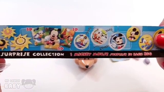 Микки мышь здание клуба дисней микки мышь Веселая сюрприз Яйца Игрушки и Конфеты видео