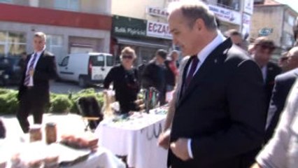 Bakan Özlü Marble Gezdi, Esnafla Buluştu