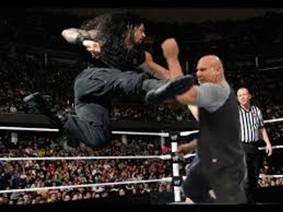 WWE 2017 OMG Match Roman Reigns vs Goldberg Face to face, Who will Win this Match Goldberg or Roman