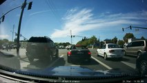 Stick Shift Driving Fail Woman Driver Lets Go Of Brake And Car Begins To Roll Back Into Another Car http://BestDramaTv.Net