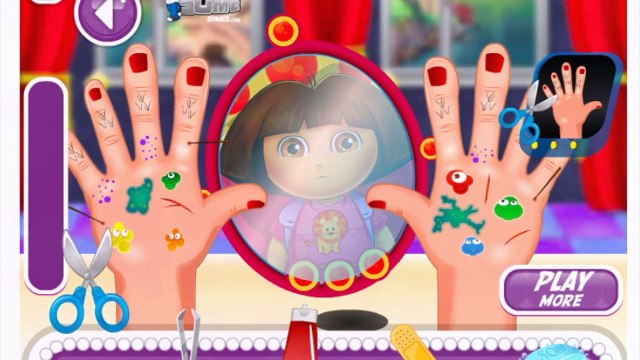 Dora Hand Doctor Caring - Dora The Explorer Baby Games - Dora Game for Children