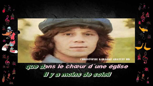 Gérard Lenorman - Si tu n'me laisse pas tomber KARAOKE / INSTRUMENTAL