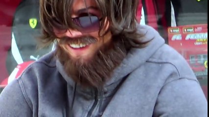 Cristiano Ronaldo Disguise His Self As Beggar And Prank's Madrid