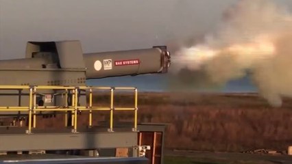 This Electromagnetic Railgun Fires Ammo At 4,500 MPH