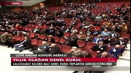 Galatasaray Kurulu'nda İzmir Marşı