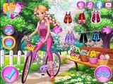 Disney Princesses Rapunzel & Belle Bike Trip - Disney Tangled Princess Dress Up Games For