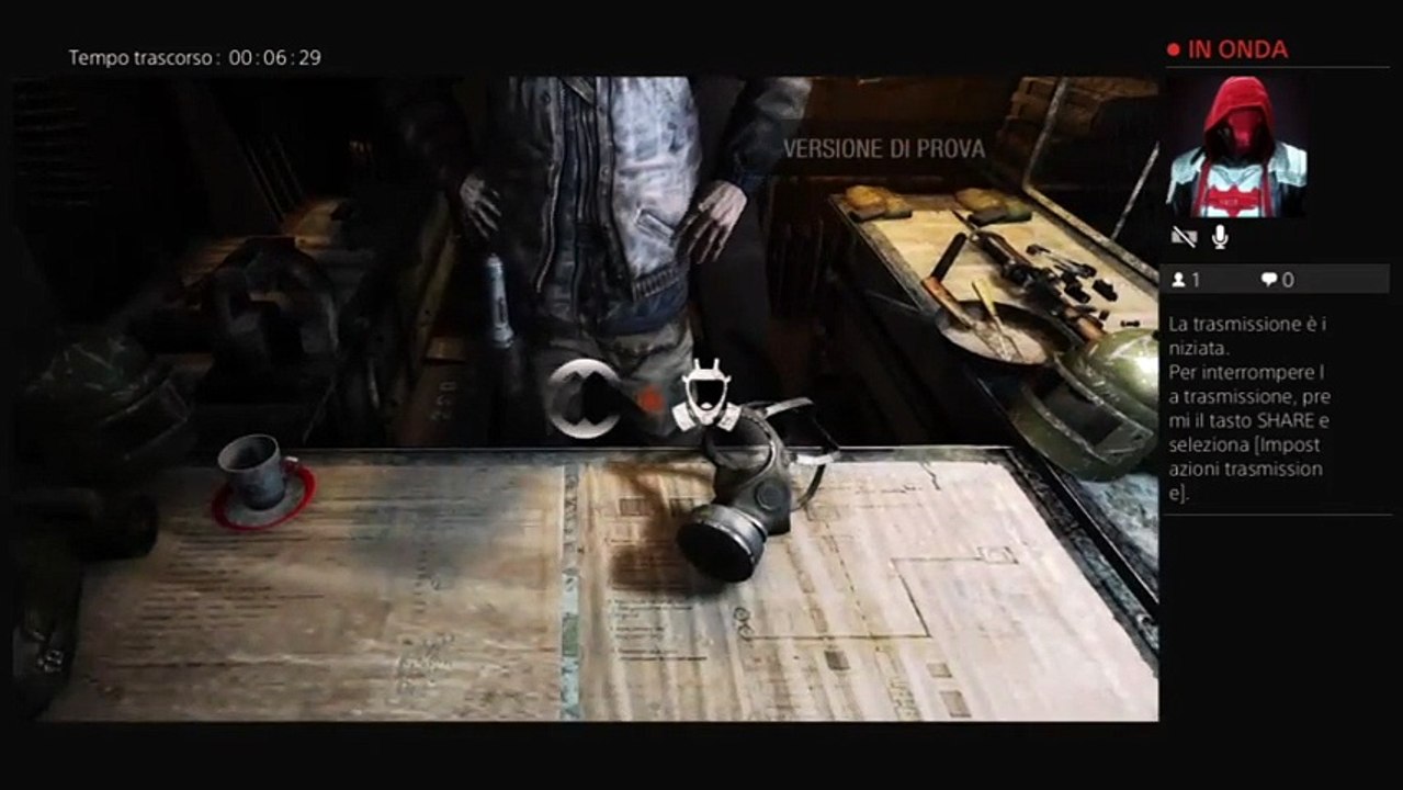 Trasmissione PS4 live di GianpiDiSi