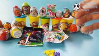 Mega Play-Doh, Disney, Asterix & Winnie the Pooh Surprise Eggs