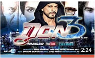 DON 3 Trailer_Teaser 2017 #1 -- Sharukh Khan - Hruthik - jacqueline fernandez - Deepika - FAN MADE