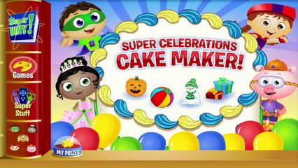 Princess Presto Super Celebrations Cake Maker - Christmas Cake Making - Super Why Games
