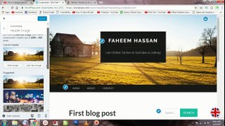 Complete WordPress Video Training in Urdu & Hindi Part 2 Custmize WordPredd Website
