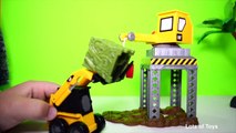 CAT MINI Construction set with Mighty Machines toys for kids: Fork Lift , Kinder surprise