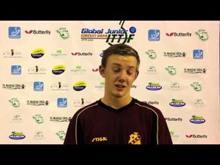 RANEFUR Elias interview after qualifying for the 2014 Nanjing Youth Olympic Games