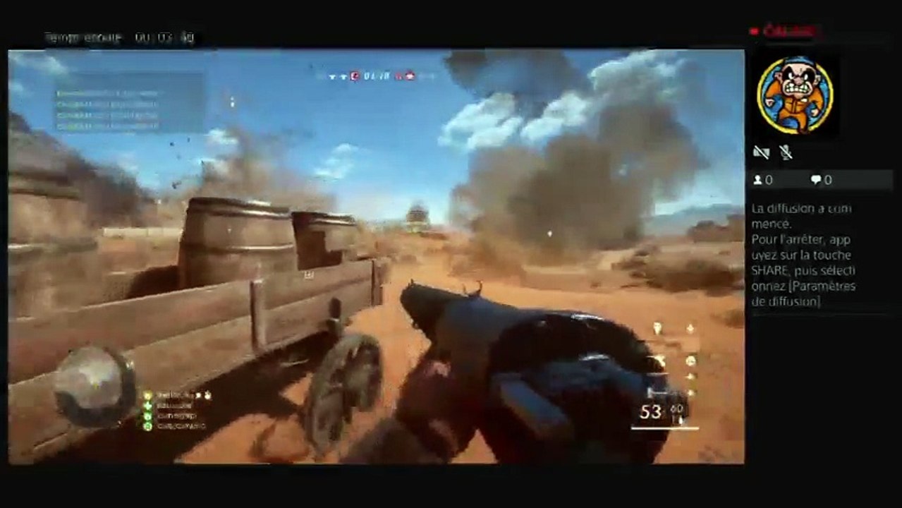 Diffusion PS4 en direct de destroy80