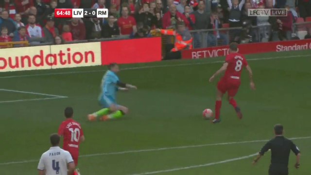 Robbie Fowler Goal (3-0) HD - Liverpool Legends vs Real Madrid Legends (25.03.2017)