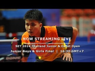SET 2014 ITTF Thailand Junior & Cadet Open Finals