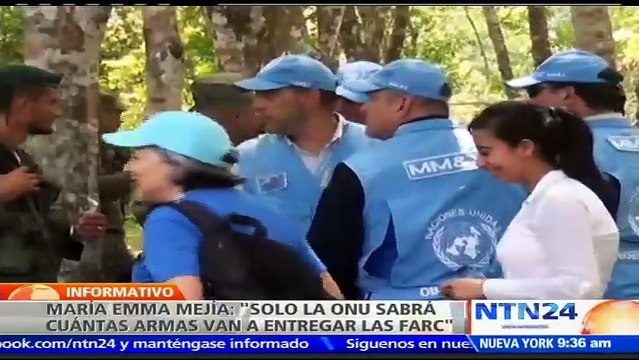 ONU asegura que implementación de acuerdos de paz en Colombia avanza bien, pero son urgentes el desarme y la transform