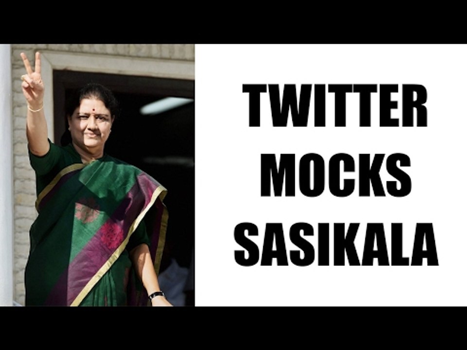 Sasikala convicted by Apex Court; Here's how twitterati reacted | Oneindia News