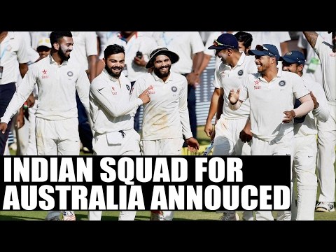 Indian squad for first two test with Australia announced, Karun Nair back | Oneindia News