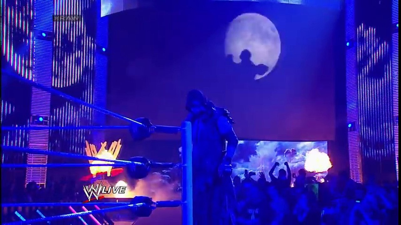 Brock Lesnar is surprised by the return of The Undertaker  Raw, Feb. 24, 2014