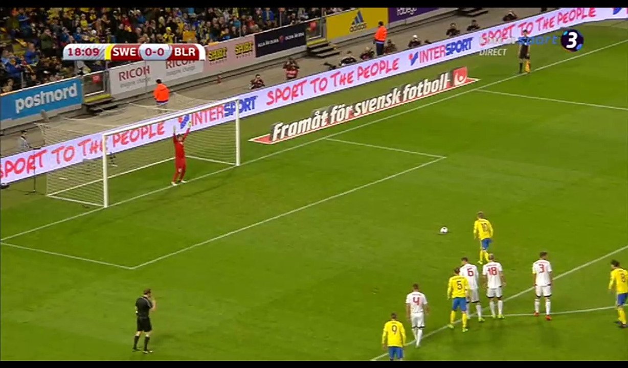 Emil Forsberg Goal HD - Sweden 1-0 Belarus - 25.03.2017