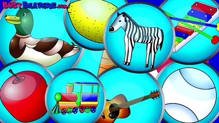 Phonics Song with TWO Words - A For Apple - ABC Alphabet Songs with Sounds for Children