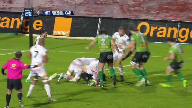 PRO D2 - Résumé Montauban-Carcassonne: 20-6 - J25 - Saison 2016/2017