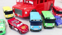 Pororo Police Car Carrier Tayo The Little Bus English Learn Numbers Colors Toy Surprise