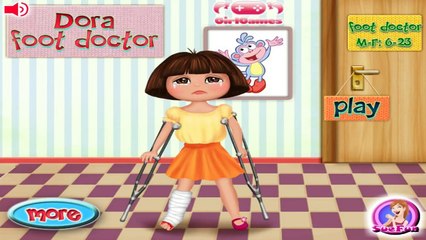 Dora Foot Doctor - Dora the Explorer Games