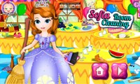 sofia house cleaning | sofia room cleaning games barbie new room decoration game