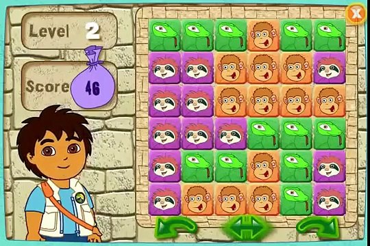 Go Diego Go Game Movie - Diegos Puzzle Pyramid - Dora The Explorer