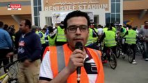 محافظ بنى سويف يتقدم أول ماراثون للدراجات على إسم الدراج الراحل إسلام ناصر