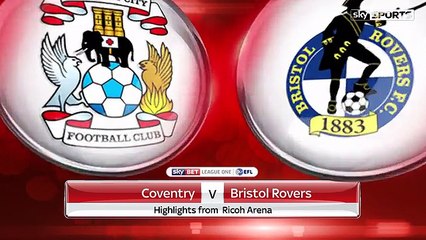 Coventry vs Bristol Rovers 1-0 All Goals & Highlights HD 25.03.2017