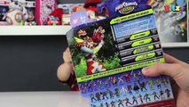 Power Rangers Dino Super Charge in the snow Snide and T-Rex Super Charge Red Ranger - Toy