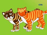 Monkey & Two Cats story in Hindi animation (दोनों झगड़े तिजा पाये) by Jingle Toons