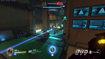 Overwatch: When you get an almost perfect earth shatter but you know your priorities