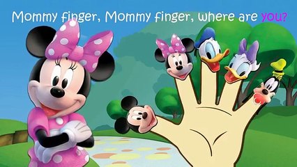 Mickey Mouse Clubhouse Finger Family Nursery Rhymes Lyrics