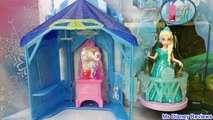 Playdoh Frozen Elsas Flip n Switch Castle anna olaf snowman disney princesses toys video