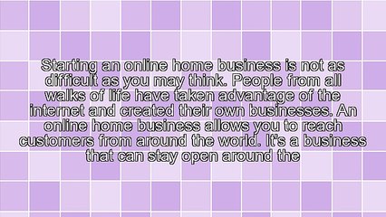 5 Proven Steps To Starting An Online Home Business