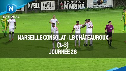 J26 : Marseille Consolat - LB Châteauroux (1-1), le résumé
